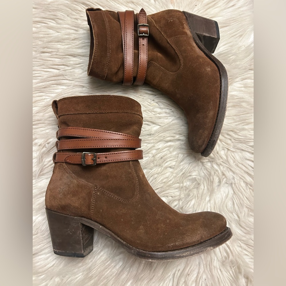 FRYE ‘Jane’ Strappy Ankle Boots